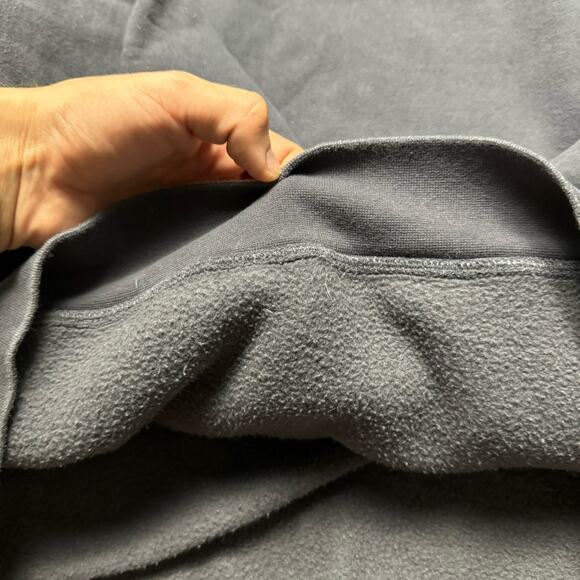 Glossier Limited Run Faded Black Embroidered Logo Sweatshirt - Picture 7 of 7